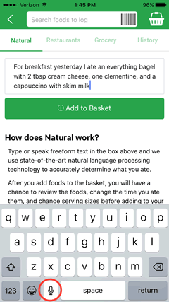 nutritionix track app free
